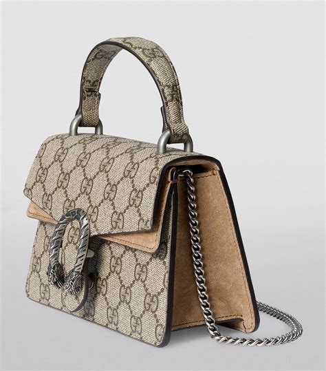 gucci maple brown|Dionysus mini top handle bag in light brown suede .